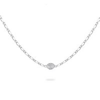 Collana Rue des Mille Donna in Argento Zirconia GRZ-020 M1 QUAD RH